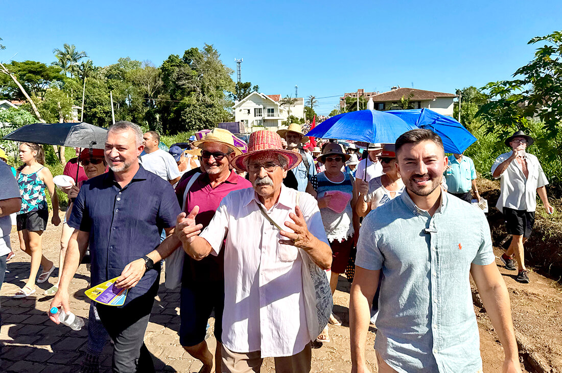Capa Romaria da Terra homenageia vítimas das enchentes e pede ação pelo clima