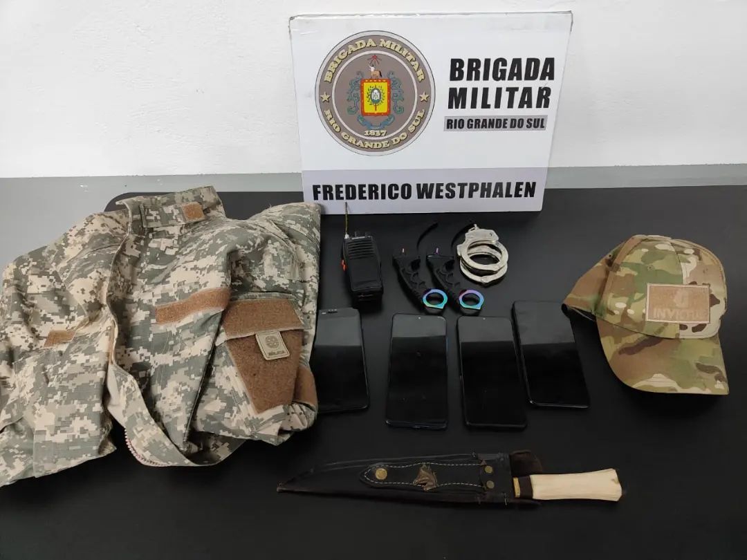 Capa Brigada Militar prende trio após sequestro em FW