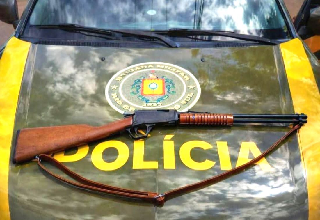 Capa Homem é preso com arma de numeração suprimida em Boa Vista das Missões