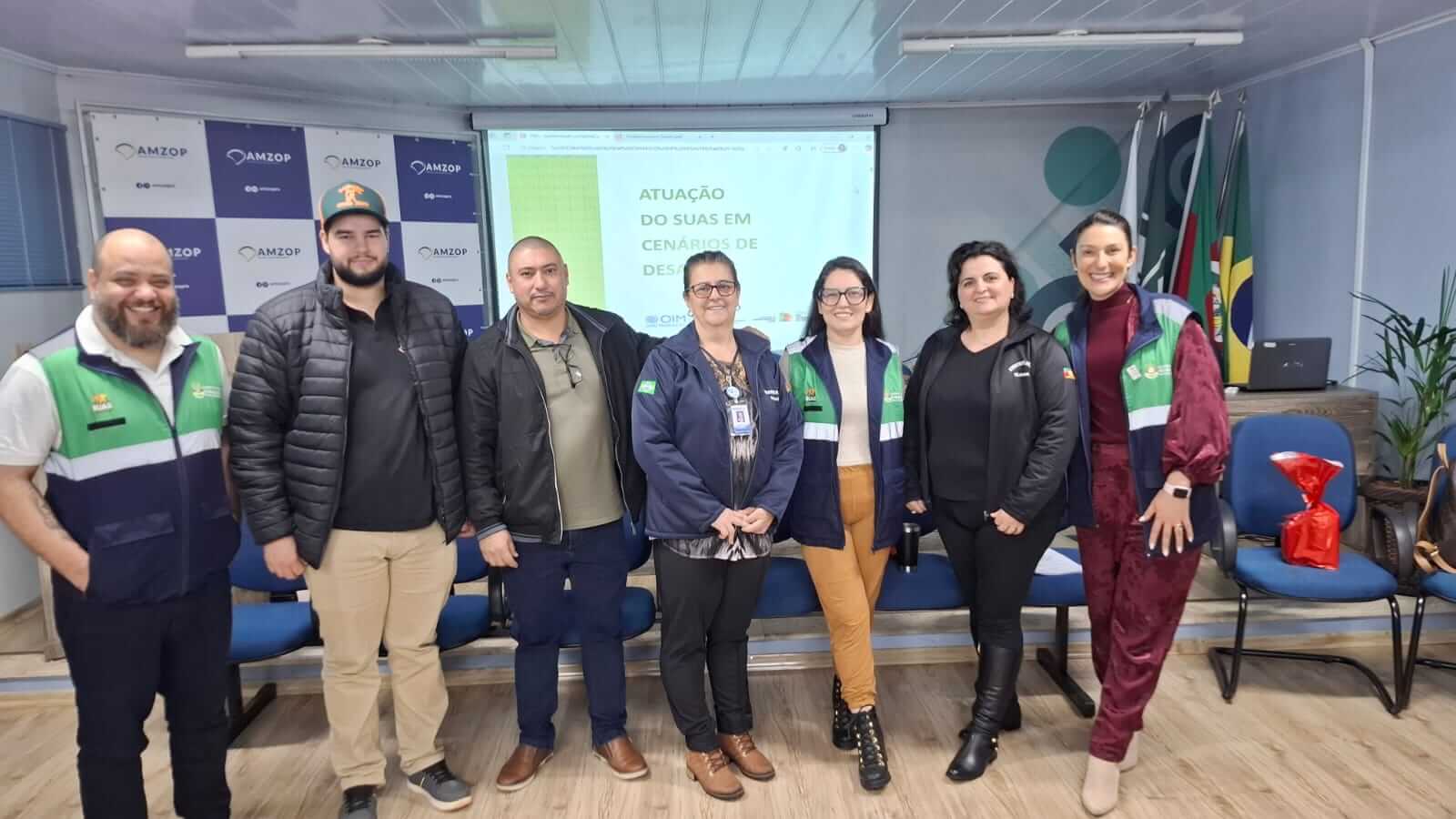 Capa Representantes Dois Irmãos das Missões participam da Oficina SUAS em Cenários de Desastres