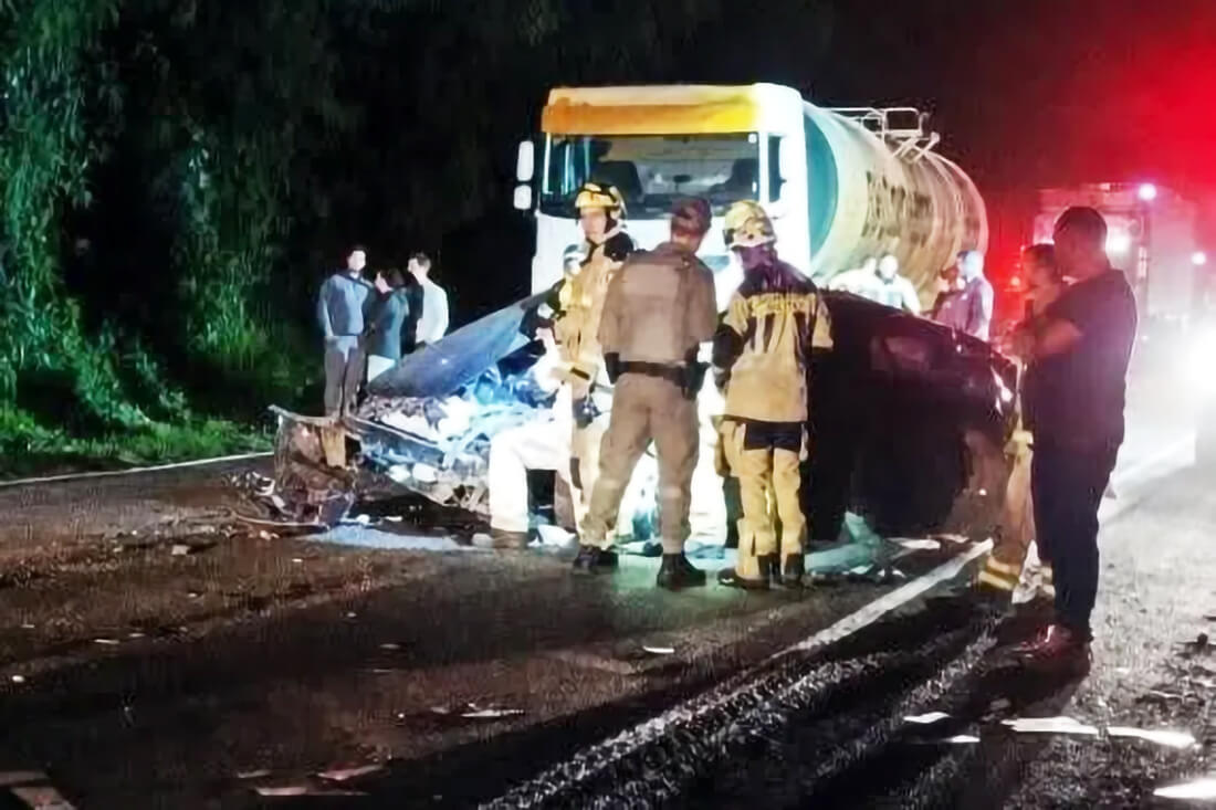 Capa Capotamento na BR-285 deixa um morto e um ferido grave em Entre-Ijuís