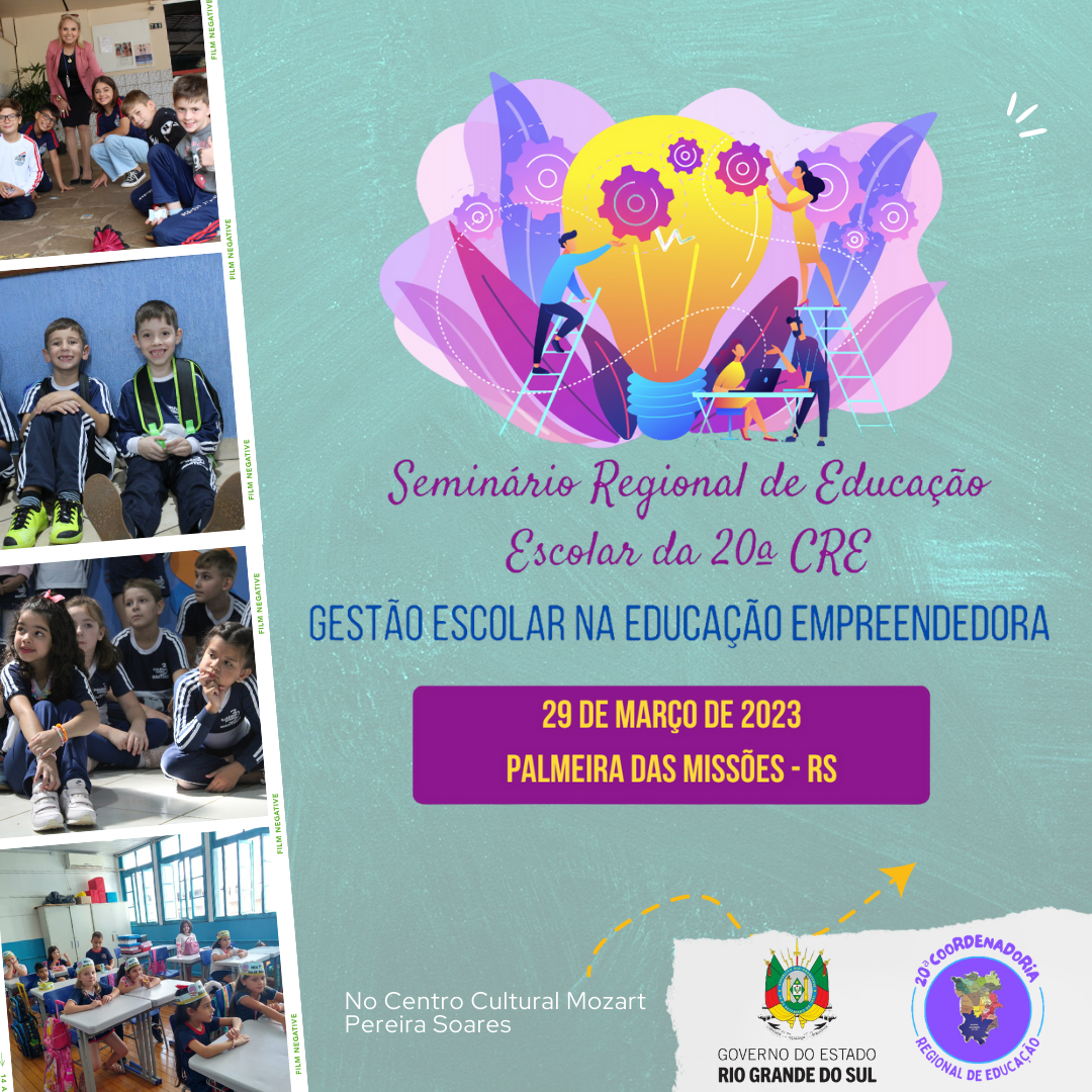 Capa 20° CRE promove Seminário Regional de Educação Escolar