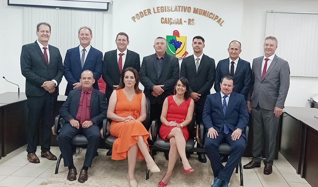 Capa Novo ciclo se inicia com a posse de prefeito, vice-prefeito e vereadores em Caiçara