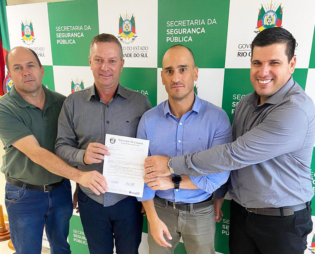 Capa Autoridades de Segurança Pública visitarão Caiçara para tratar de reforço na segurança
