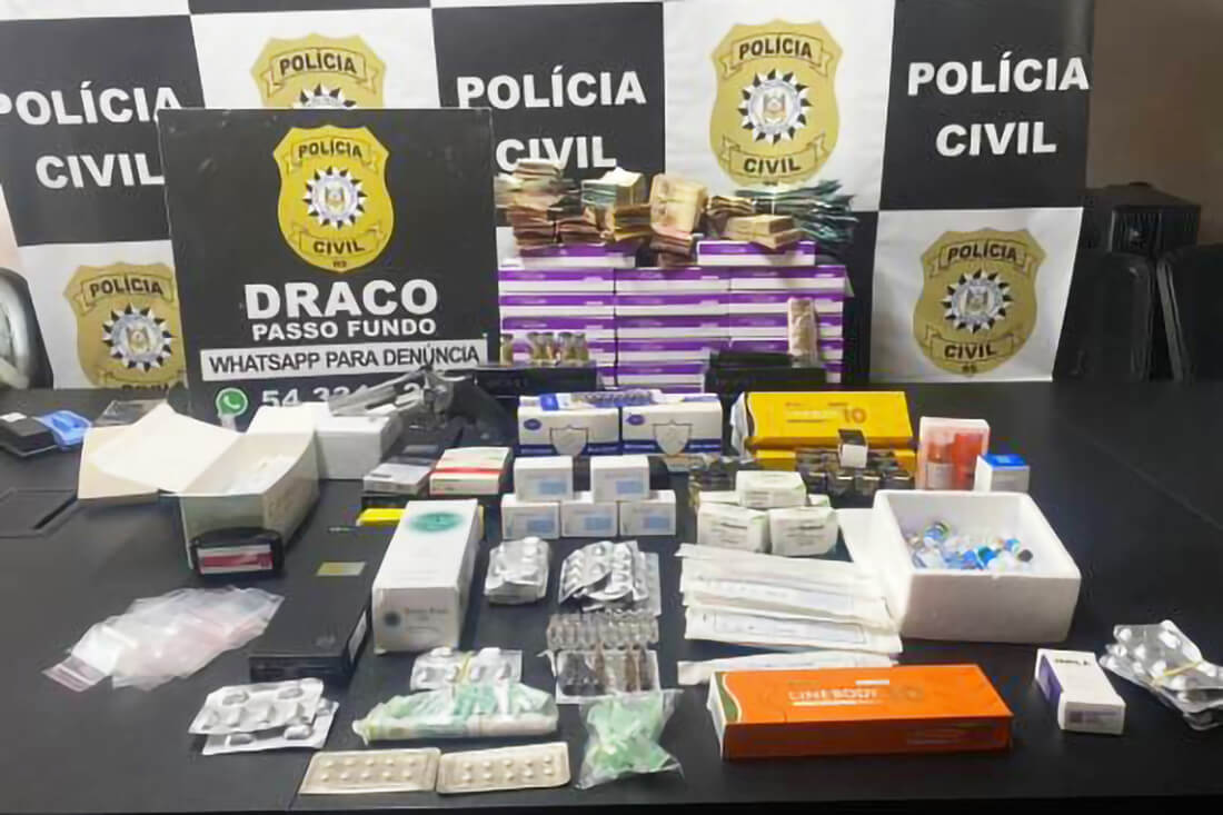 Capa Polícia Civil deflagra operação contra extorsão e comércio de armas no Norte do RS