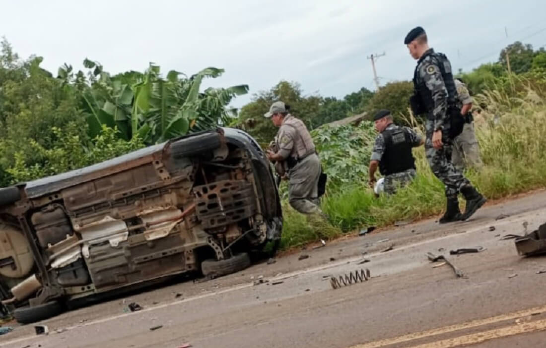 Capa Suspeitos em fuga causaram grave acidente na BR-468, em Três Passos