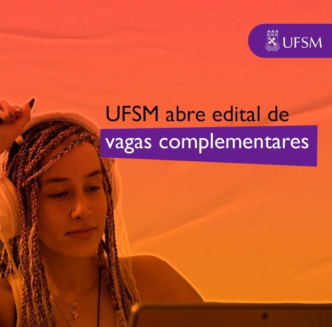 Capa UFSM abre edital de vagas complementares