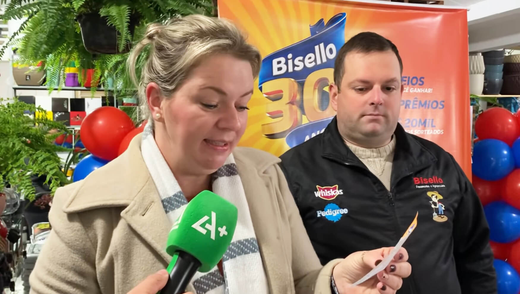Capa Agropecuária Bisello realizou o segundo e maior sorteio da Campanha “Bisello, 30 anos, 30 prêmios”