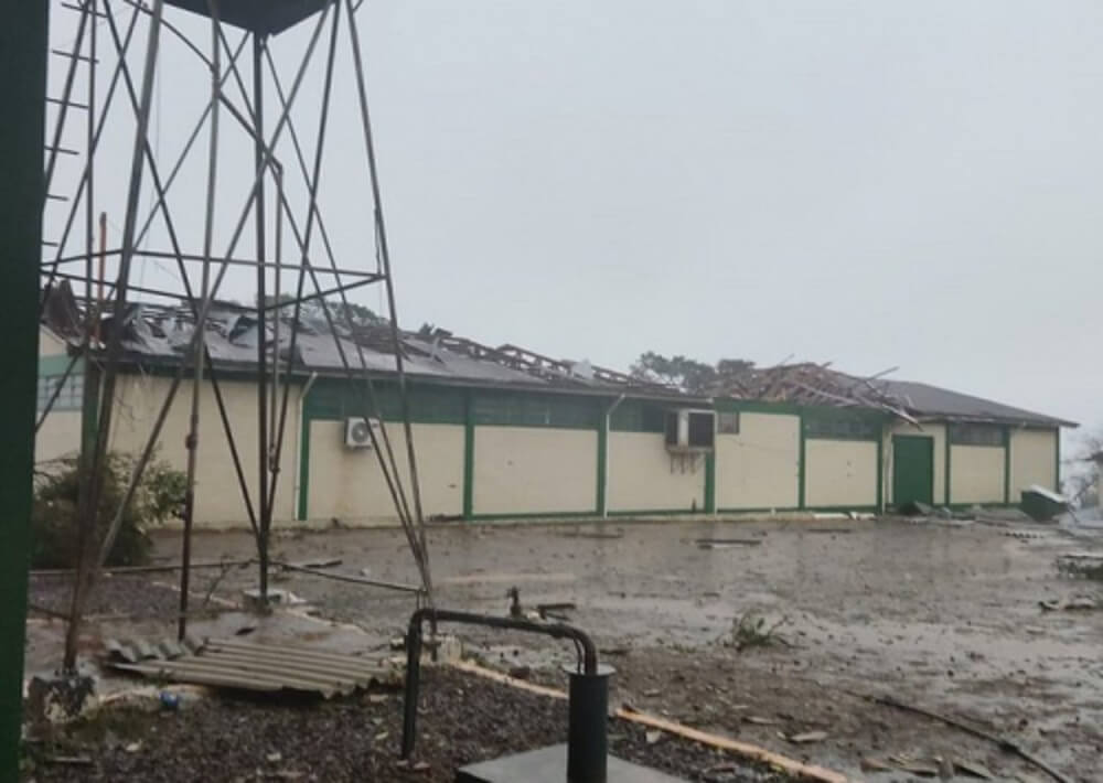 Capa Ciclone extratropical causa estragos na região Celeiro