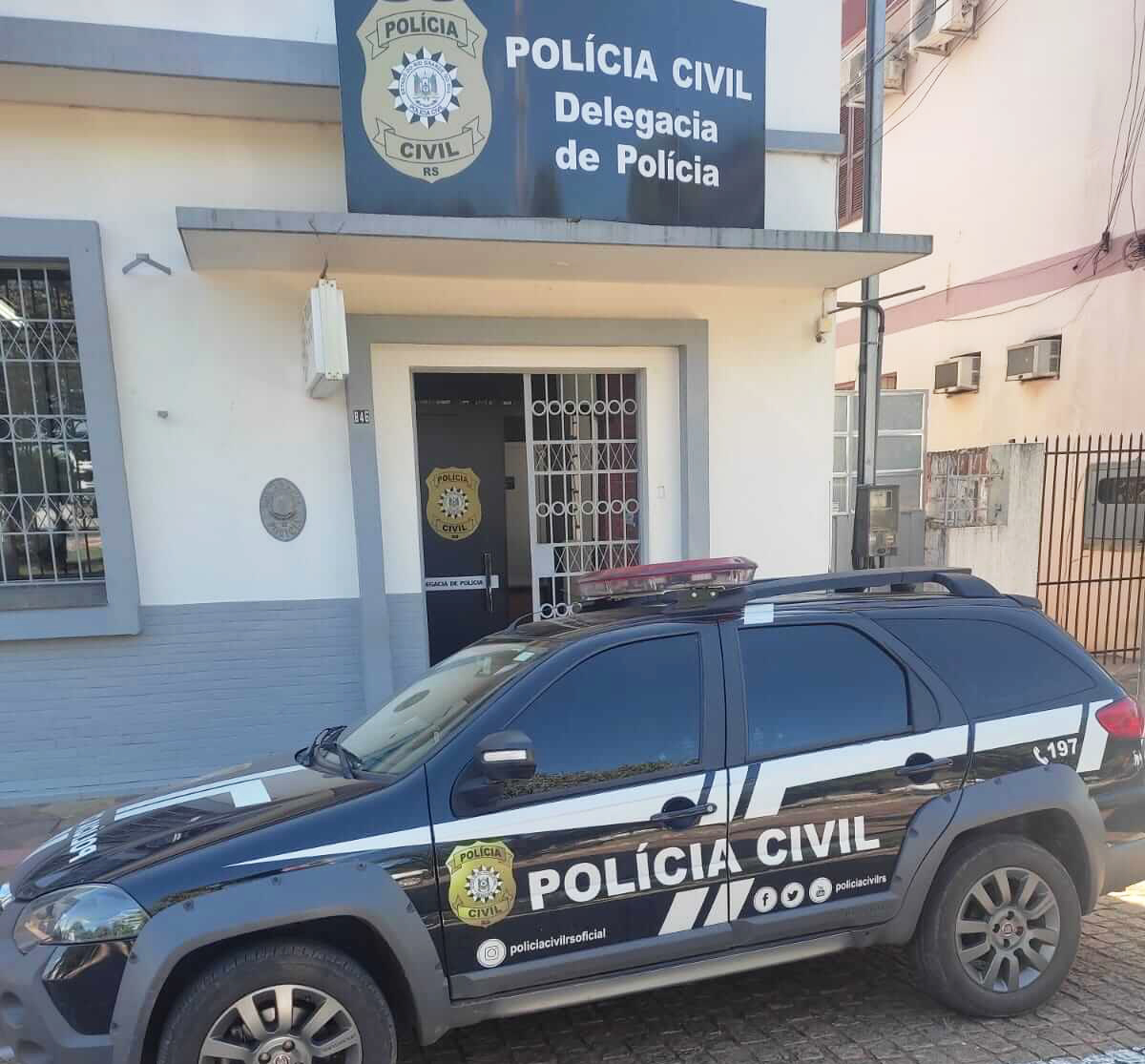 Capa Polícia Civil prende mulher em Palmeira das Missões em investigação por tráfico de drogas