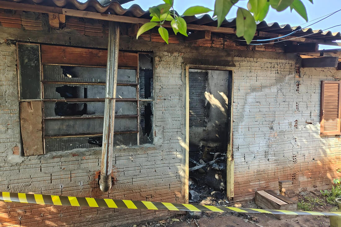 Capa Idoso morre em incêndio em Ibirubá