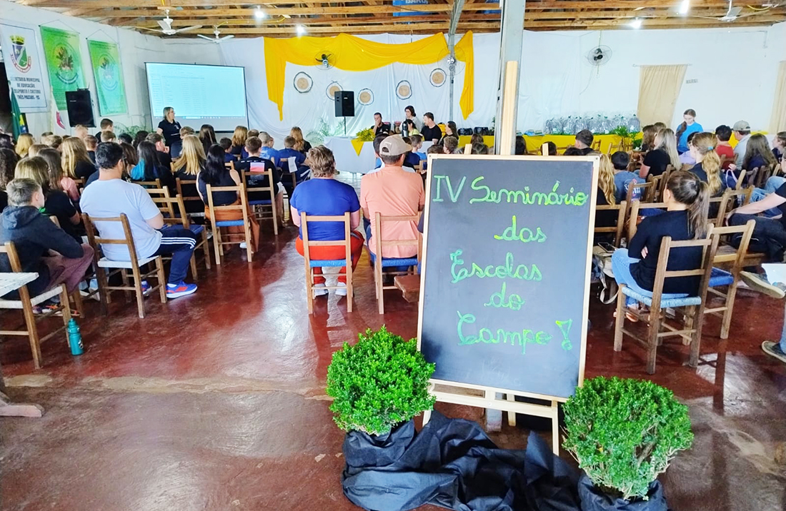 Capa IV Seminário das Escolas do Campo de Três Passos destaca protagonismo estudantil a agricultura familiar