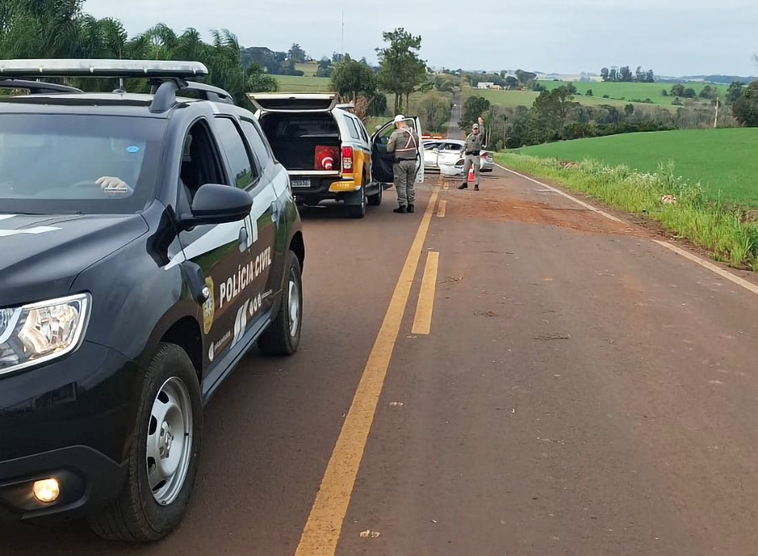 Capa Homem morre em acidente com capotamento na ERS-514 em Ajuricaba