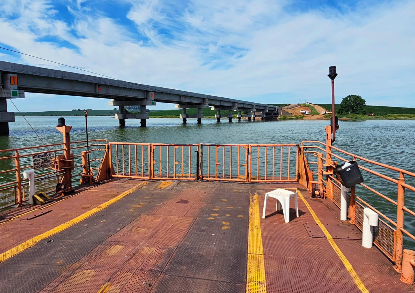 Capa Conclusão de ponte marca fim da travessia por balsa entre Ronda Alta e Campinas do Sul