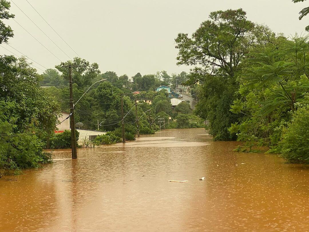 Capa Nível do Rio Uruguai sobe em Iraí e está em cota de atenção 