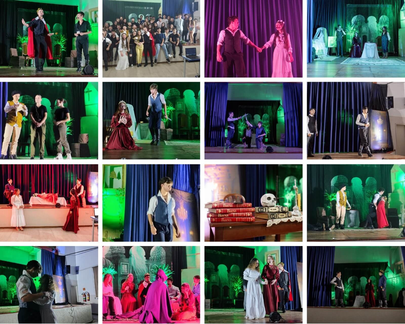 Capa Estudantes do Colégio Três Mártires homenageiam Shakespeare com adaptação inspirada em Hamlet