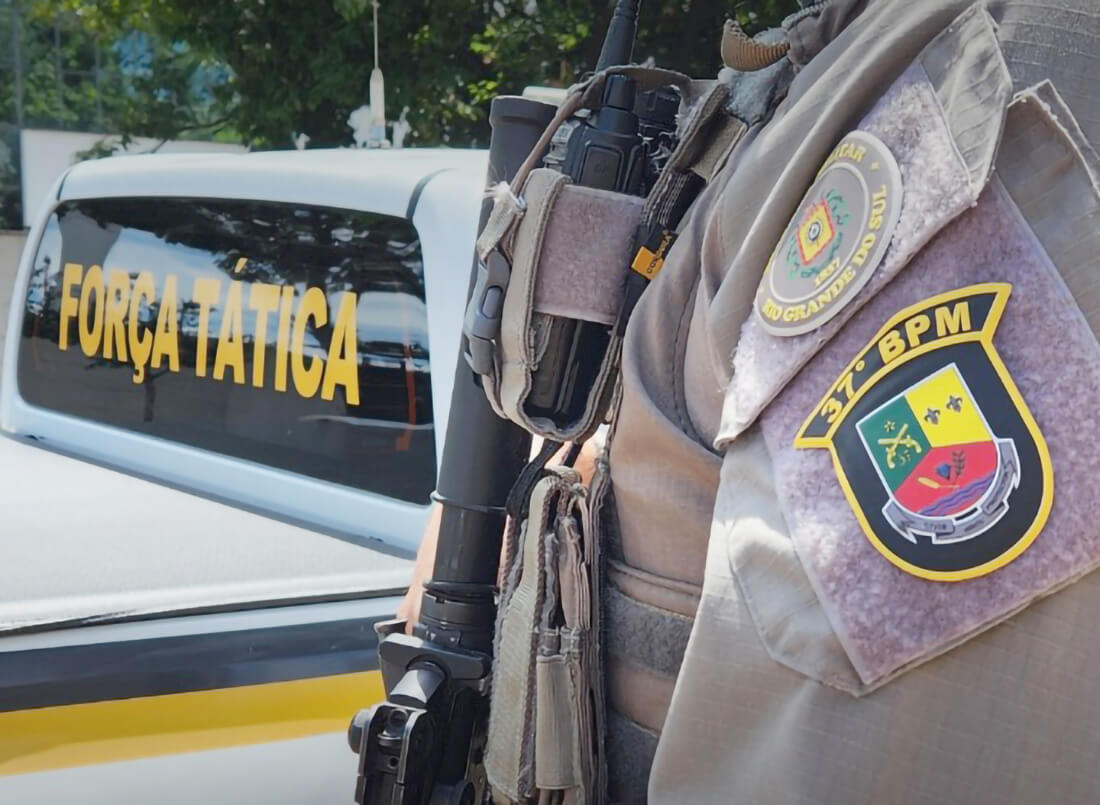 Capa Brigada Militar prende homem por tentativa de homicídio em Ametista do Sul