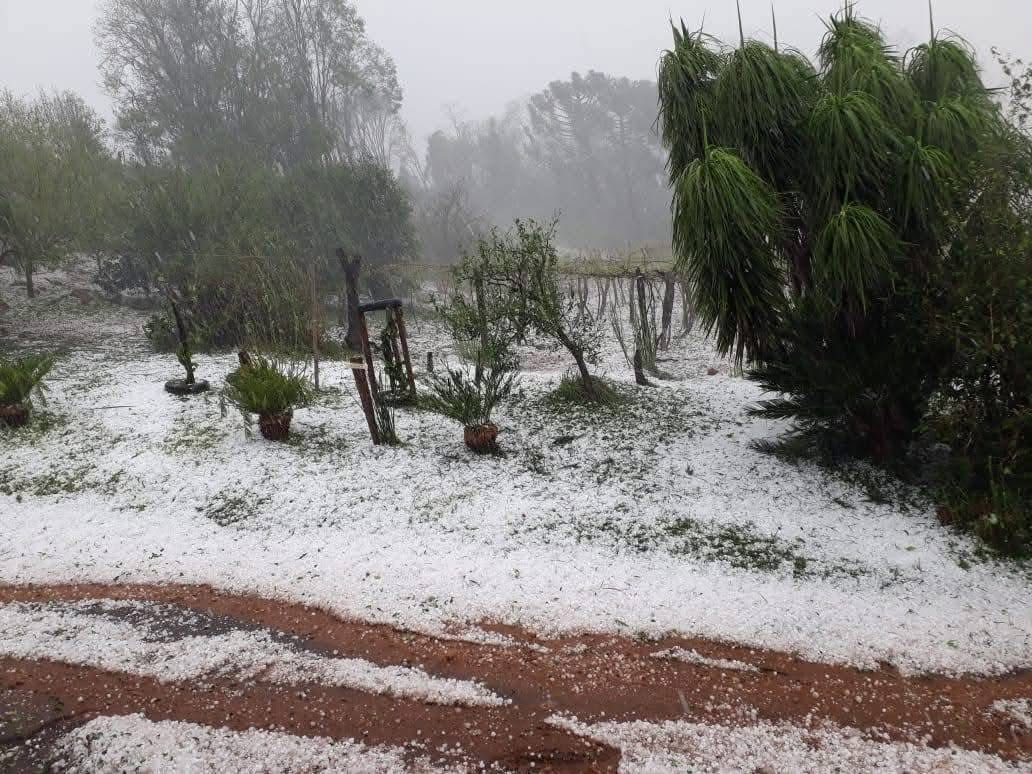 Capa Forte temporal com granizo causa estragos entre Barra Funda e Sarandi