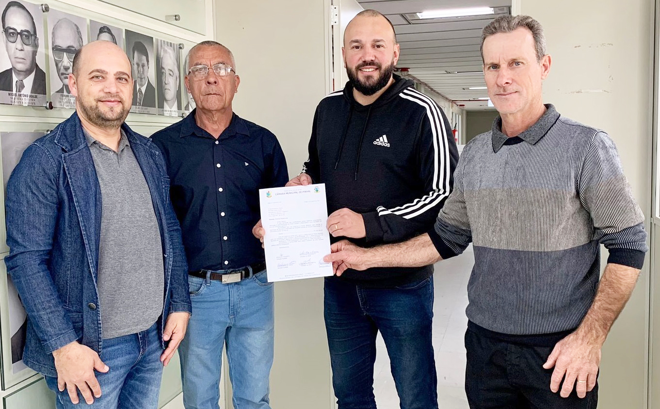 Capa Vereadores de Pinhal reforçam busca por recursos na Capital do Estado