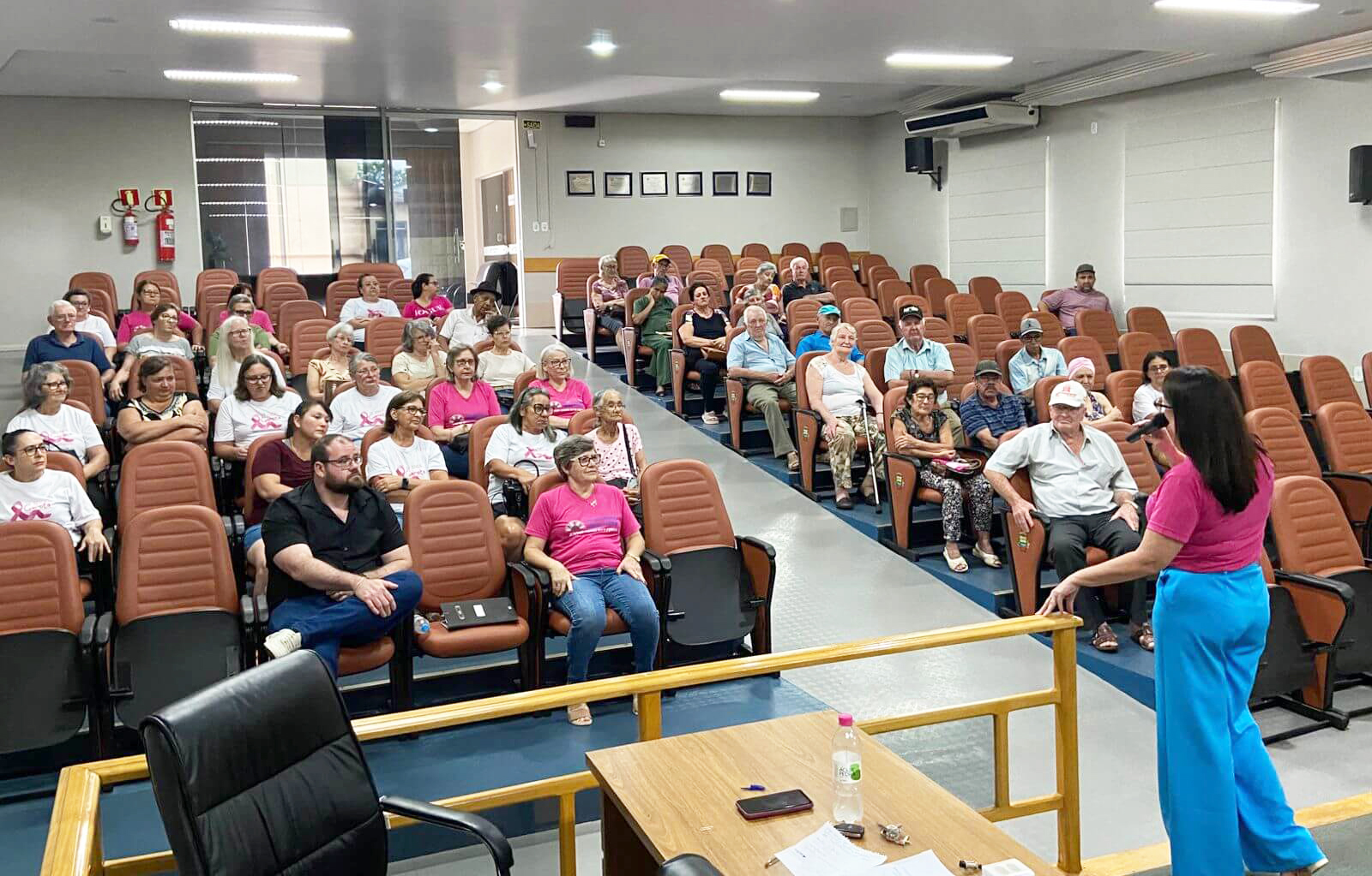 Capa Liga de Combate ao Câncer de Erval Seco promove evento especial para assistidos e voluntários