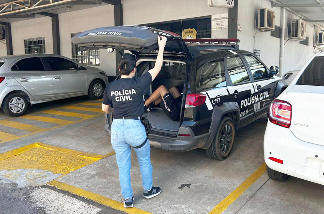 Capa Polícia Civil prende suspeito de assalto a motorista de aplicativo em Frederico Westphalen