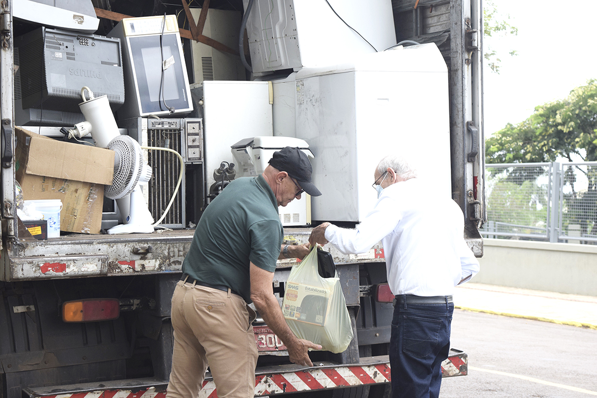 Capa Secretaria do Meio Ambiente de Frederico Westphalen promove campanha de recolhimento de lixo eletrônico