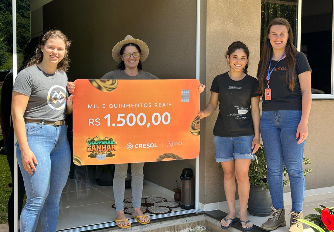 Capa “Cooperar é Ganhar” segue premiando e valorizando os associados
