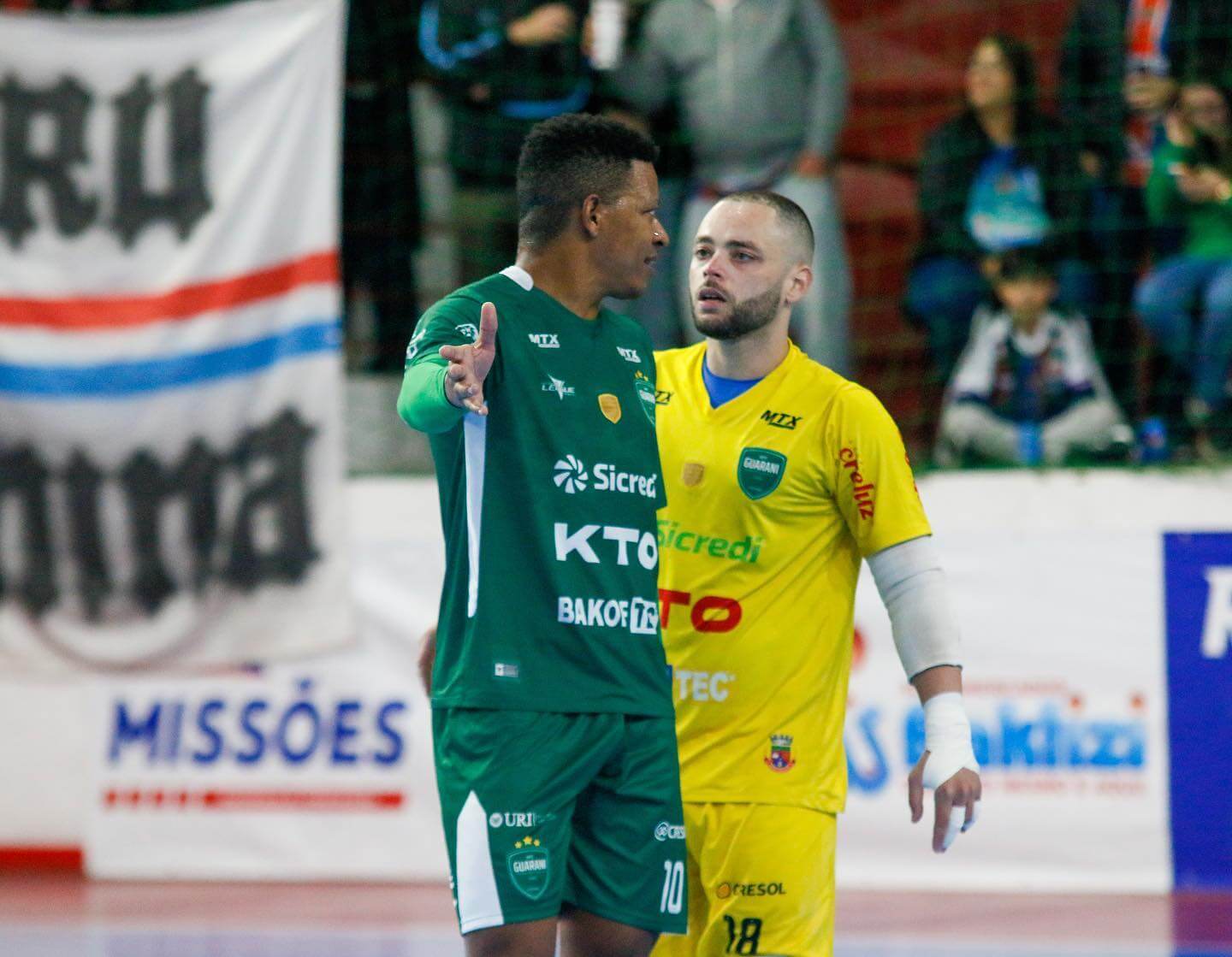 Capa Guarani volta à quadra em duelo regional contra a ABNF