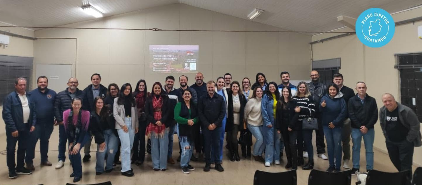 Capa Guatambu oficializa Núcleo Gestor para acompanhar revisão do Plano Diretor Participativo