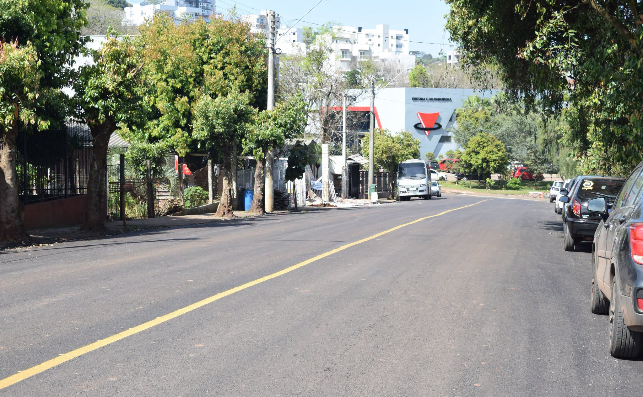 Capa Pavimentação da Rua das Camélias é concluída no Bairro Aparecida em Frederico Westphalen