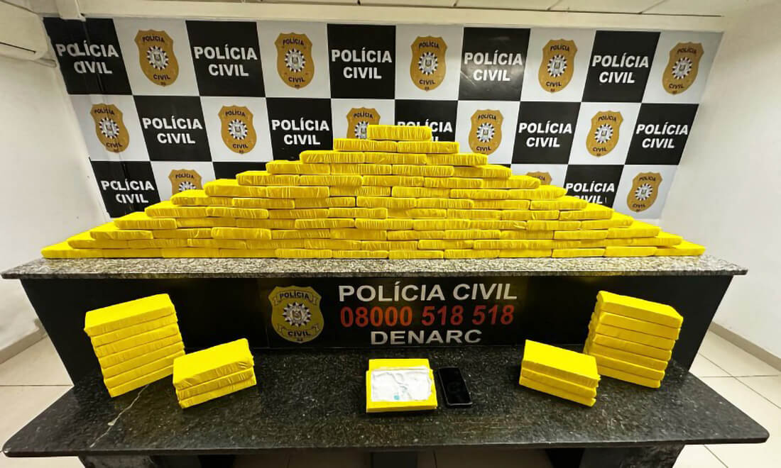 Capa Polícia Civil realiza maior apreensão de cocaína do ano no RS