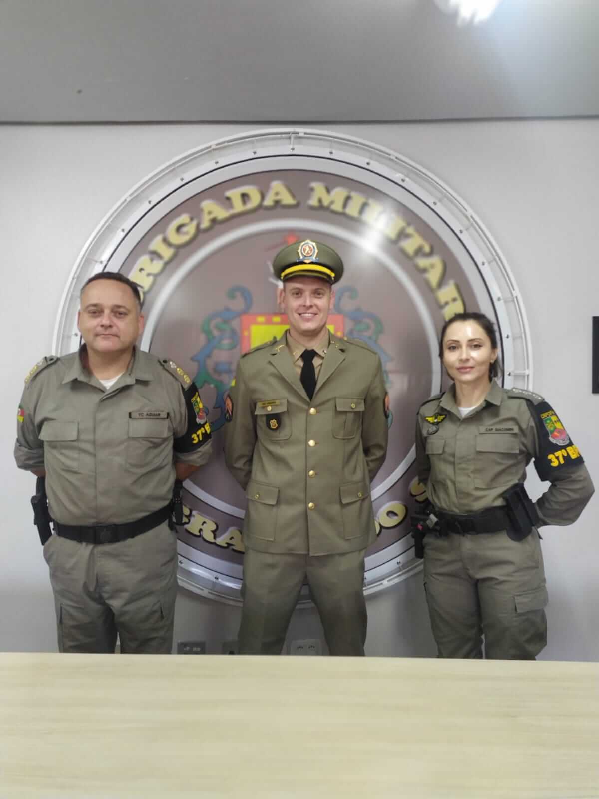 Capa Brigada Militar de Frederico recebe novo Sargento