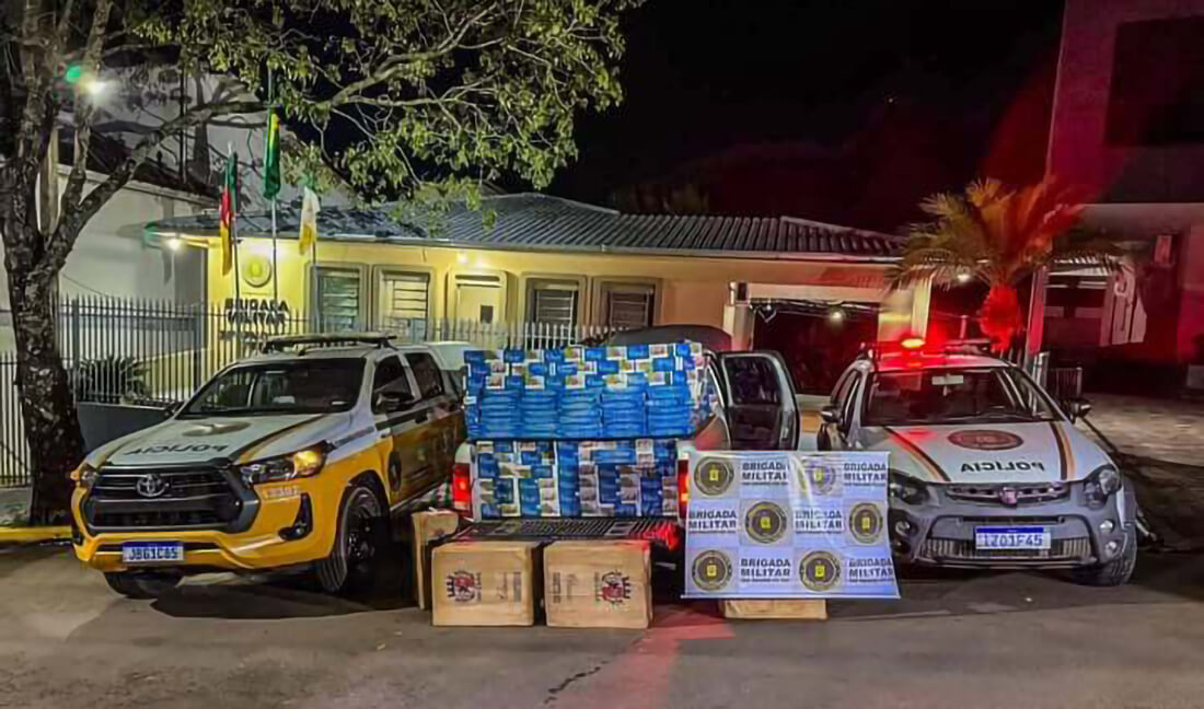 Capa Polícia apreende 21 mil maços de cigarros contrabandeados em operação em Constantina
