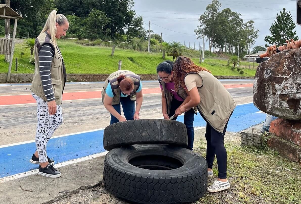 Capa Agentes de combate a endemias fazem vistoria no Parque de Exposições em FW