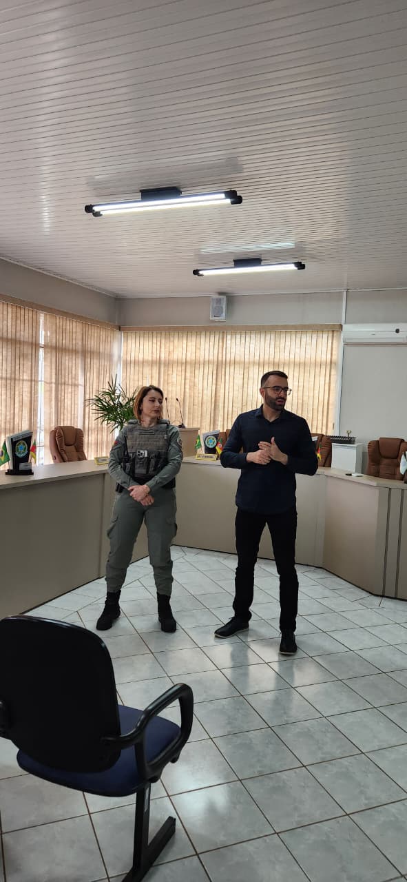 Capa Reunião em Planalto discute estratégias para segurança pública