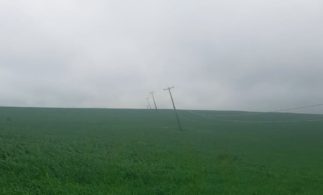 Capa Ciclone Extratropical causa enormes prejuízos nas redes da Creluz
