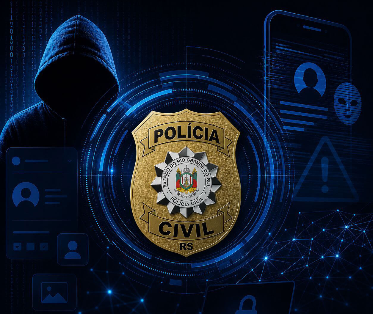 Capa Polícia Civil deflagra operação contra crimes de honra cometidos em redes sociais em Caiçara