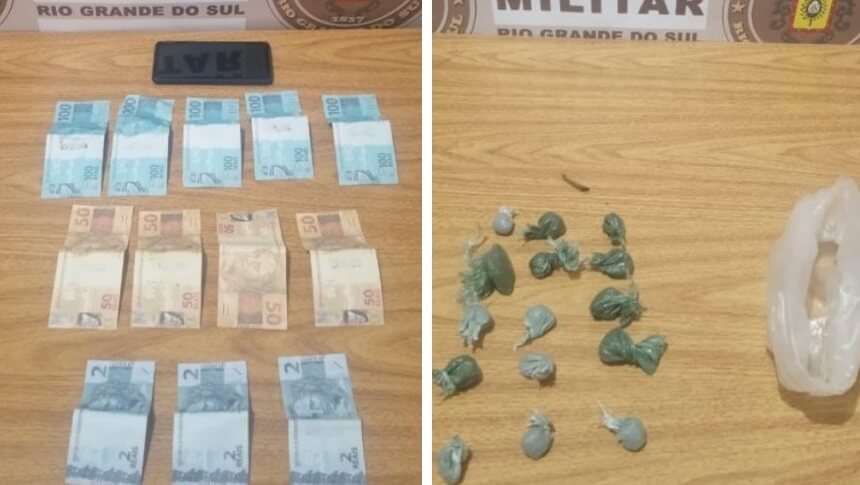 Capa Brigada Militar prende suspeitos por estelionato e tráfico de drogas em Giruá