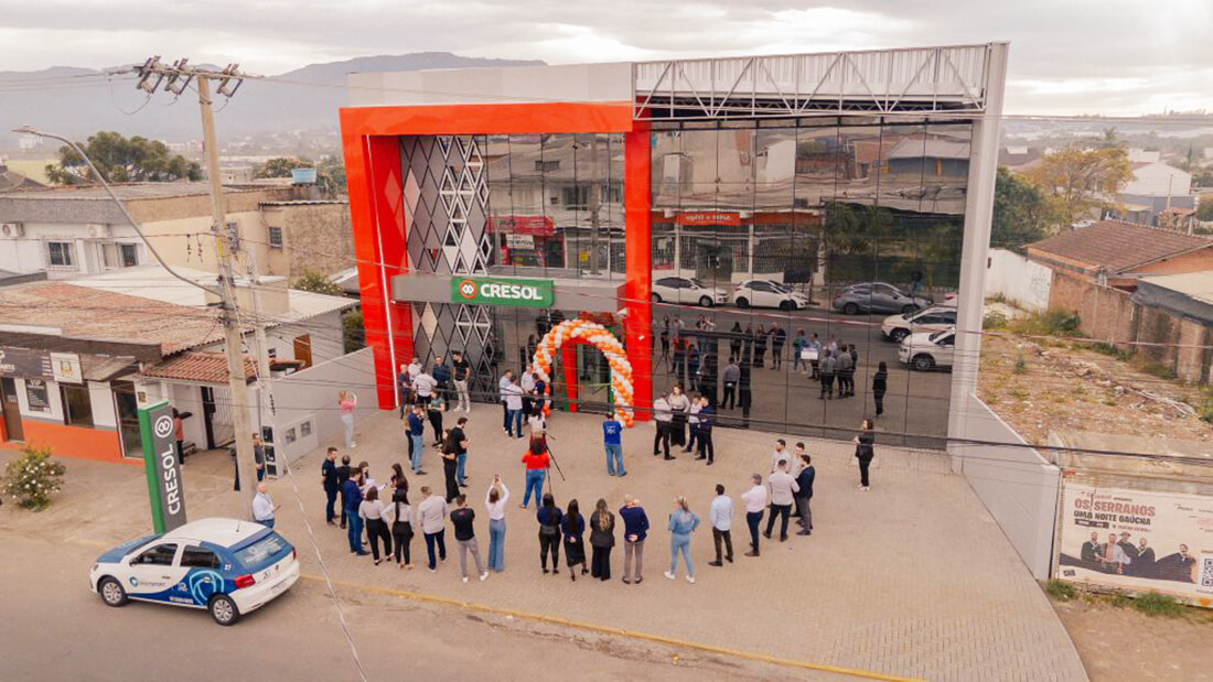 Capa Cresol Raiz inaugura 50ª agência em Sapiranga e fortalece presença no RS