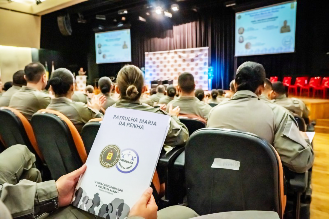 Capa Brigada Militar qualifica Patrulhas Maria da Penha de todo o RS com inovações e encontro técnico