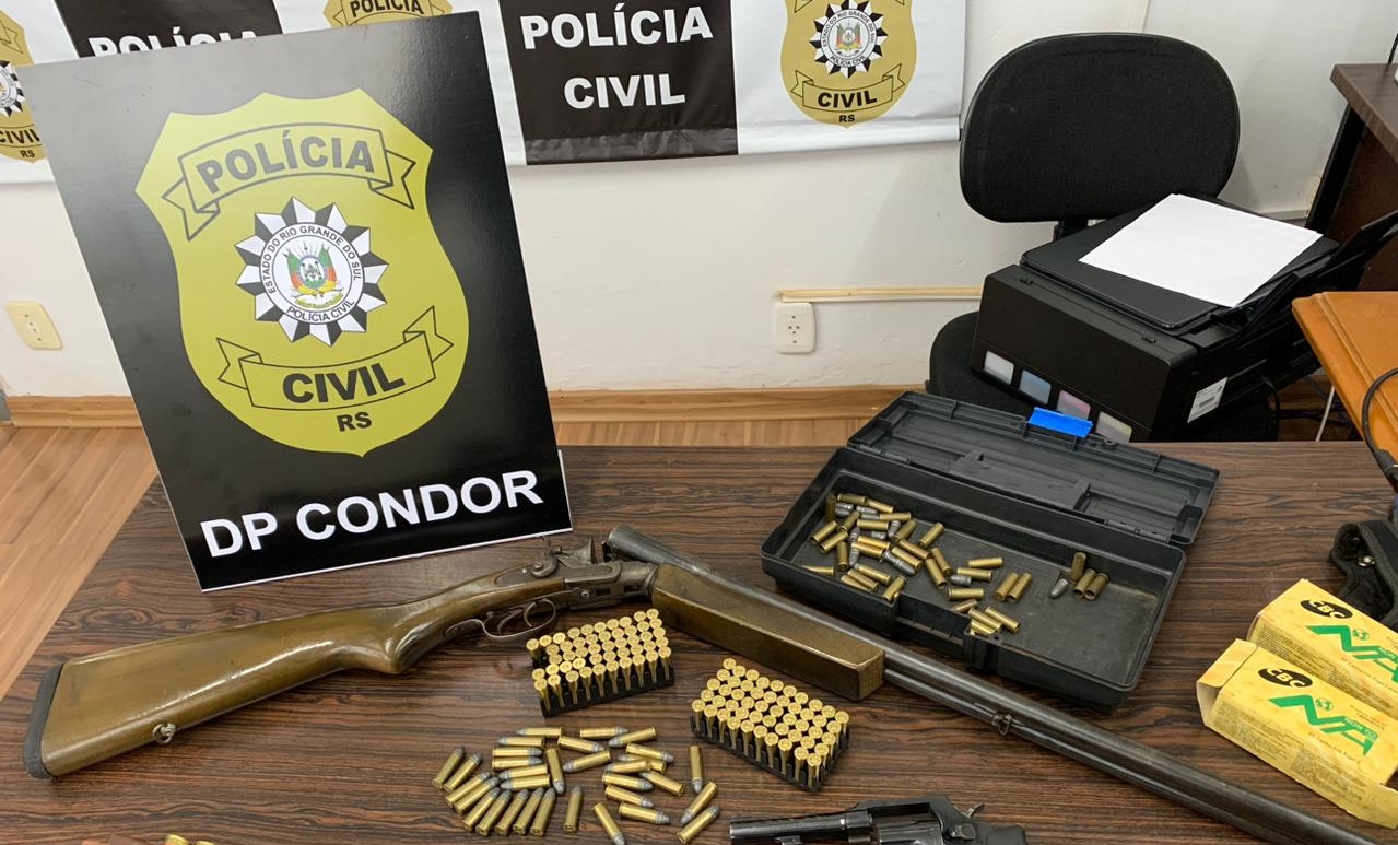 Capa PC realiza busca e apreensão em Condor