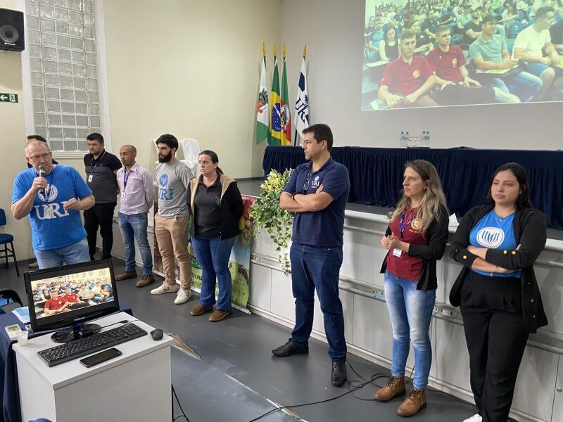Capa URI/FW informa a lista dos aprovados no curso de Tecnologia em Agropecuária