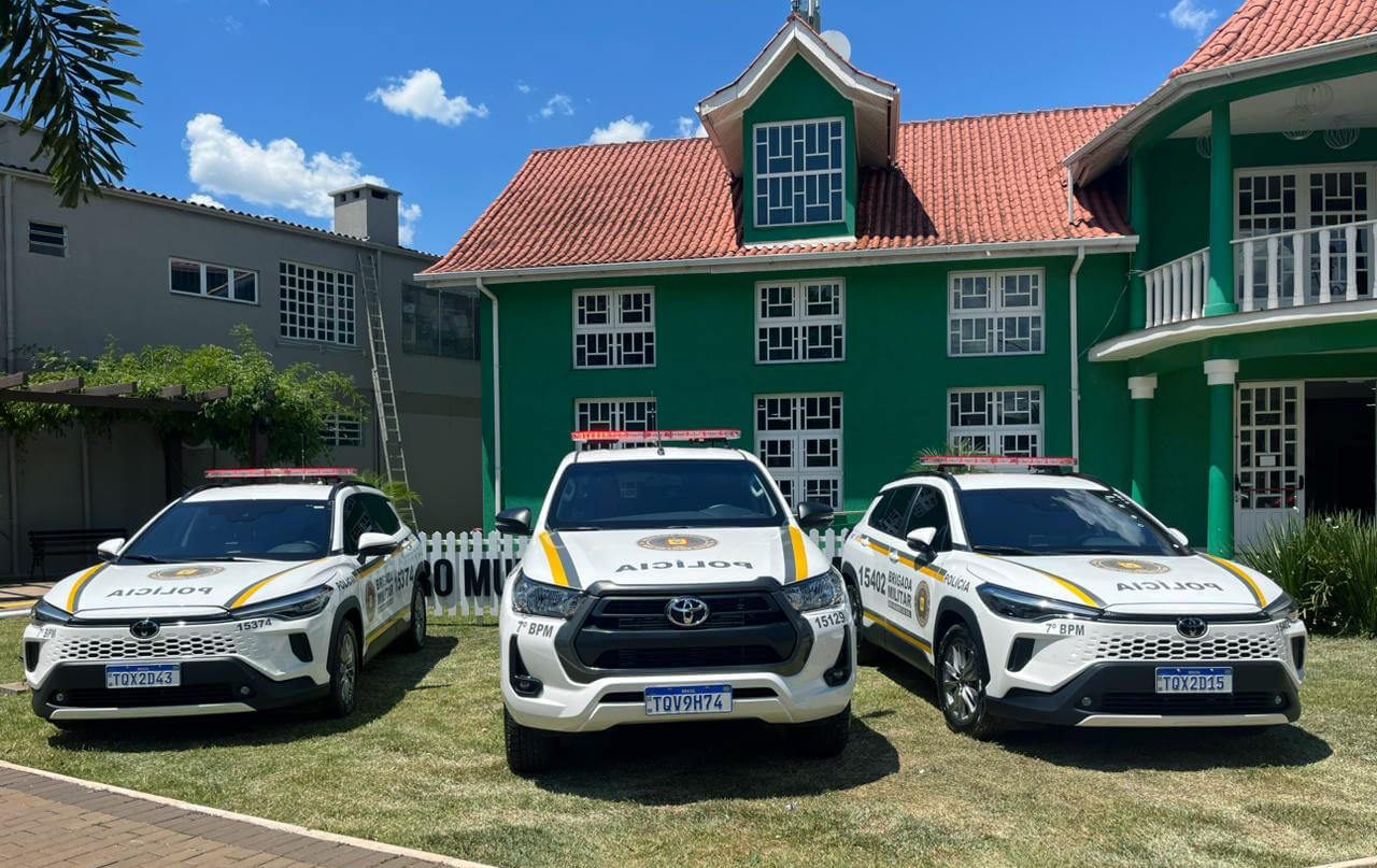 Capa Brigada Militar reforça policiamento com novas viaturas em Tenente Portela, Miraguaí e Derrubadas