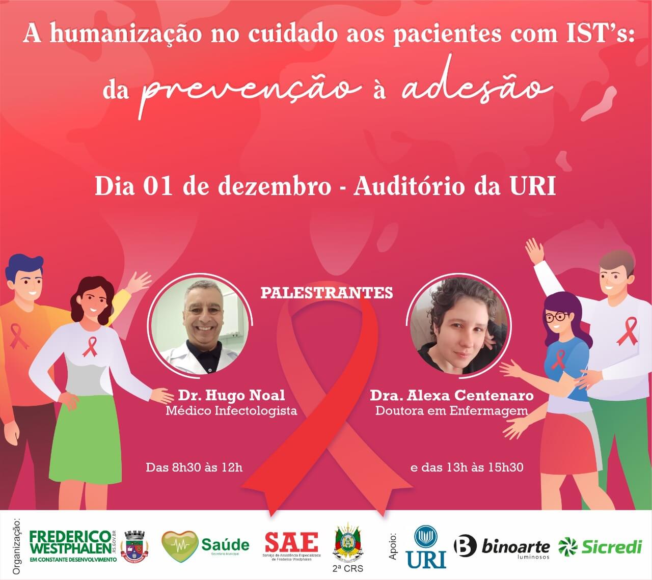 Capa Dezembro Vermelho: FW realizará evento regional sobre prevenção