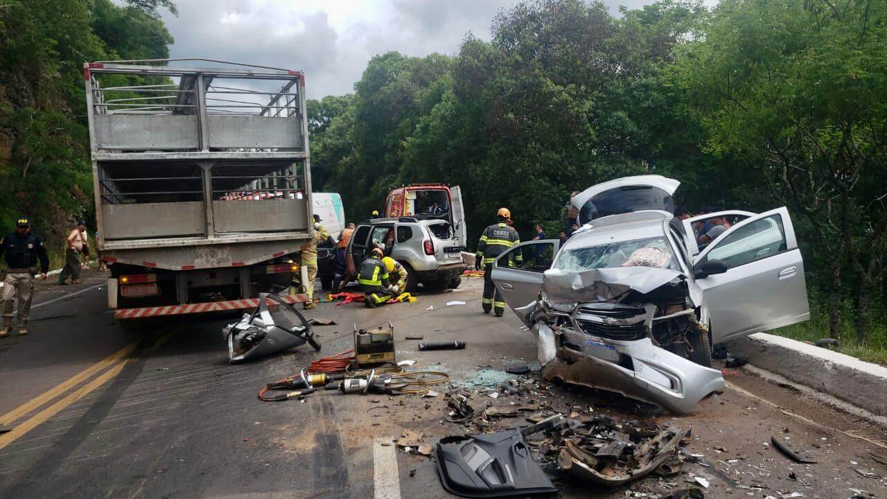 Capa Gestante morre em acidente na BR-386