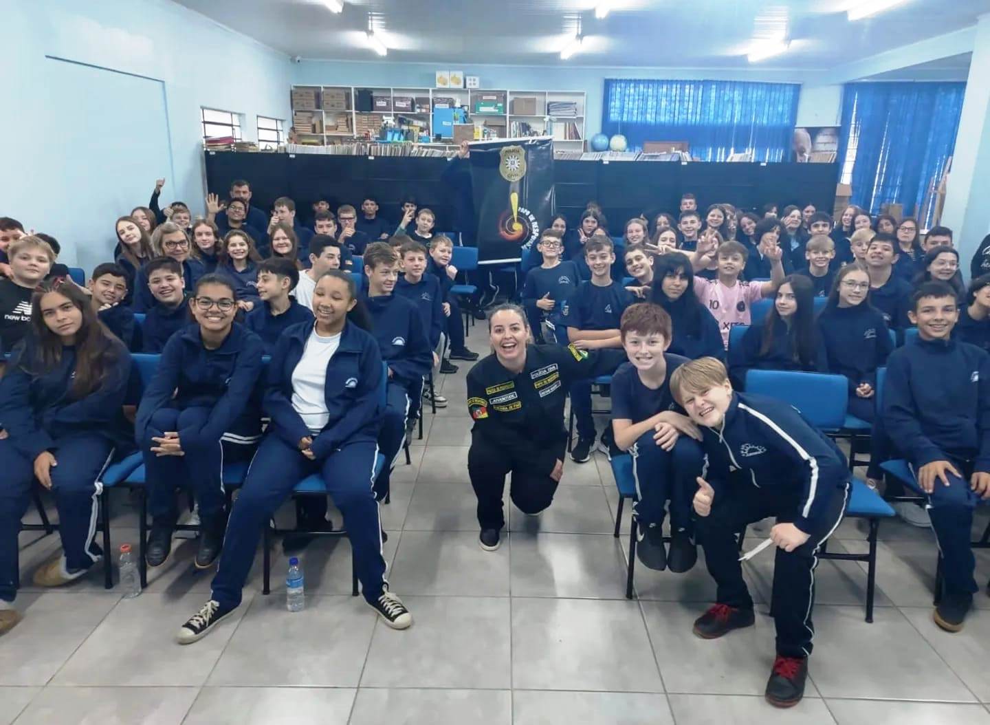 Capa Três Passos: escola Ildo Meneghetti recebe Programa Papo de Responsa da Polícia Civil
