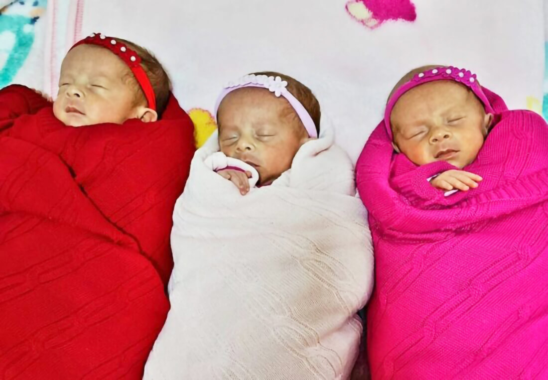 Capa Trigêmeas recebem alta após um mês de internação em UTI neonatal de Santo Ângelo