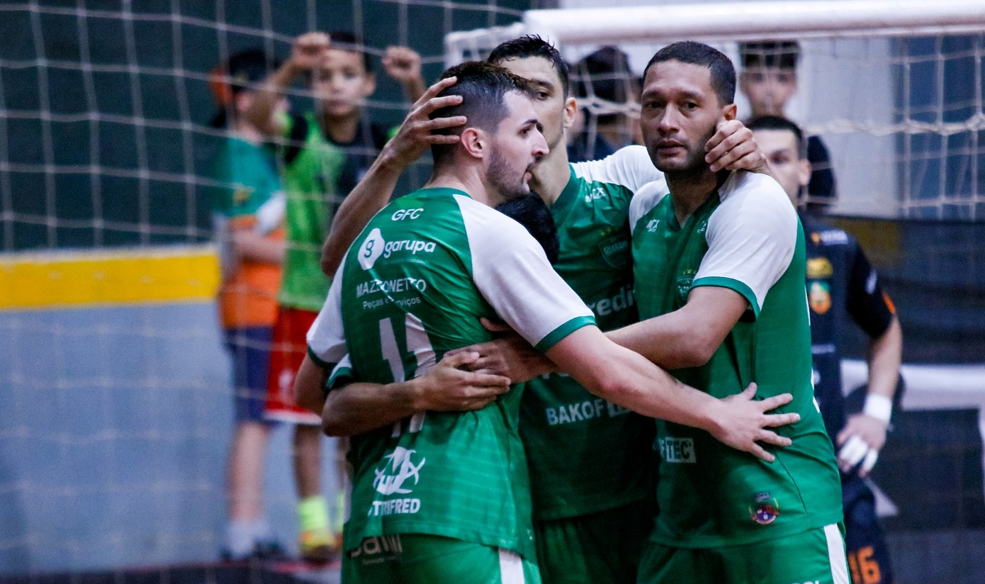 Capa Guarani Futsal volta à quadra neste domingo na abertura das oitavas de final do Gauchão 2024