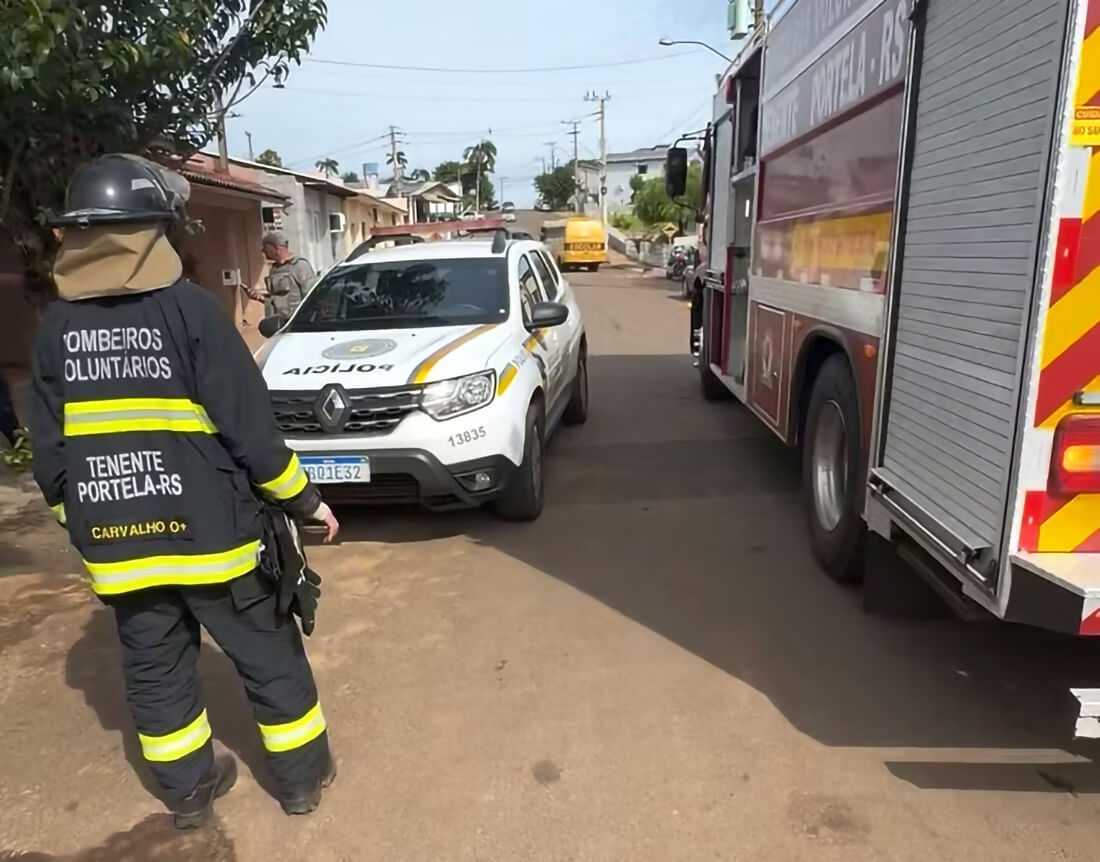 Capa Homem é preso por agredir companheira e provocar incêndio em residência no centro de Vista Gaúcha