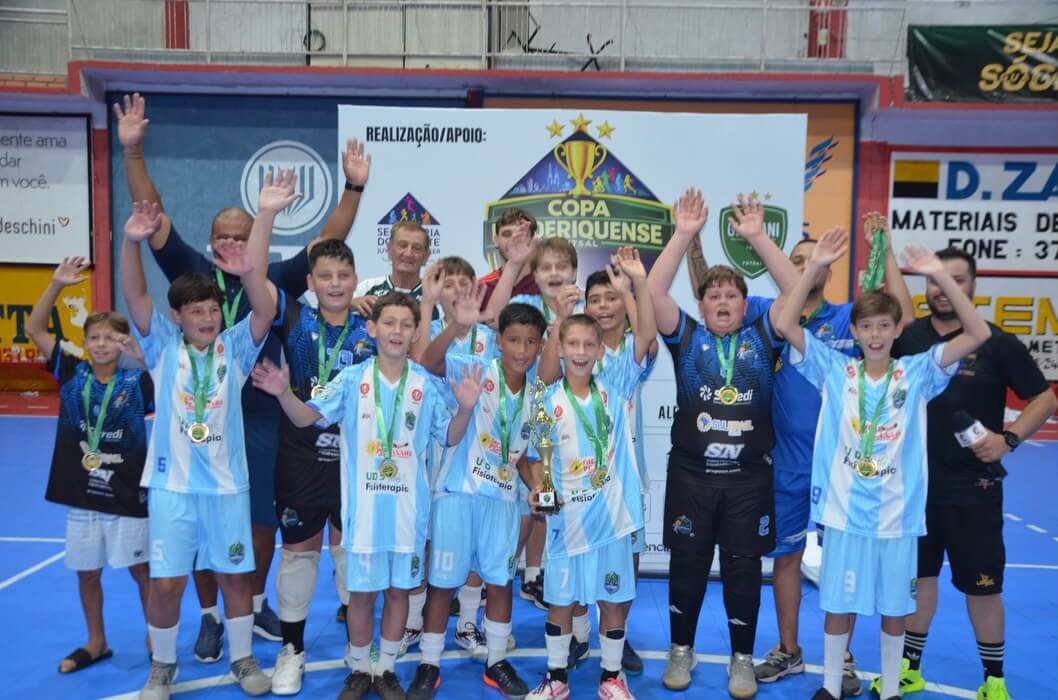 Capa Finais da Copa Frederiquense de Futsal mobilizam torcedores e consagram campeões da base